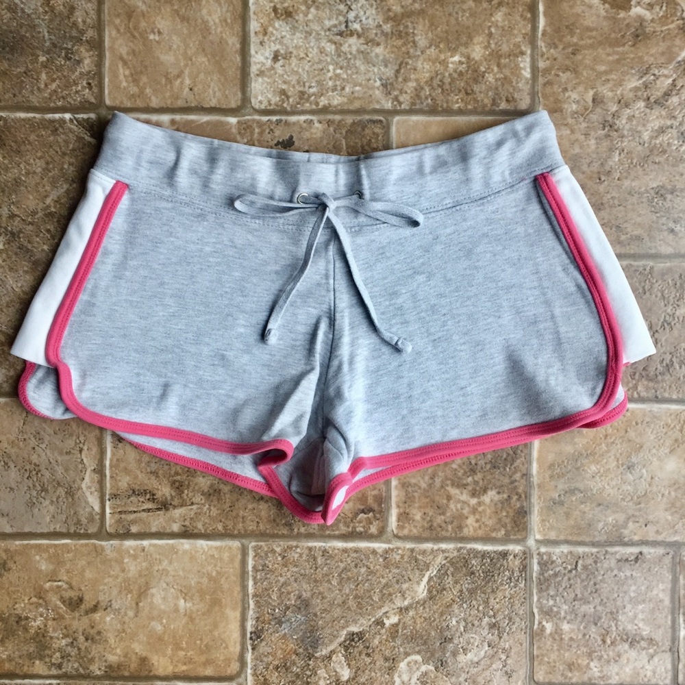 Light gray lounge shorts
